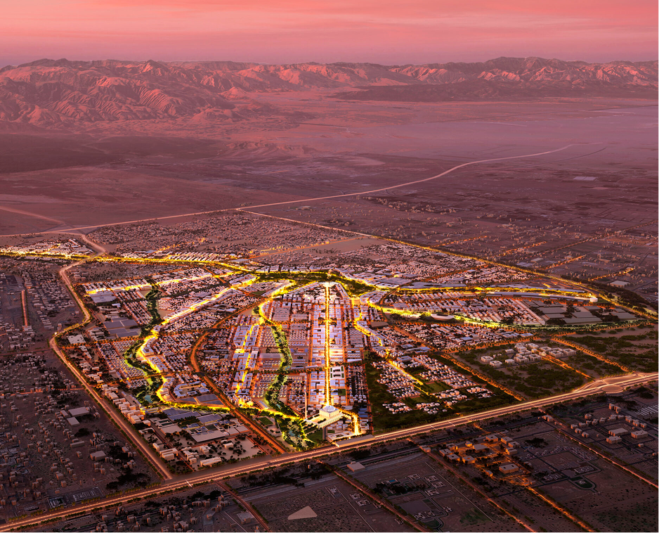 Sulthan Haitham City Aerial view